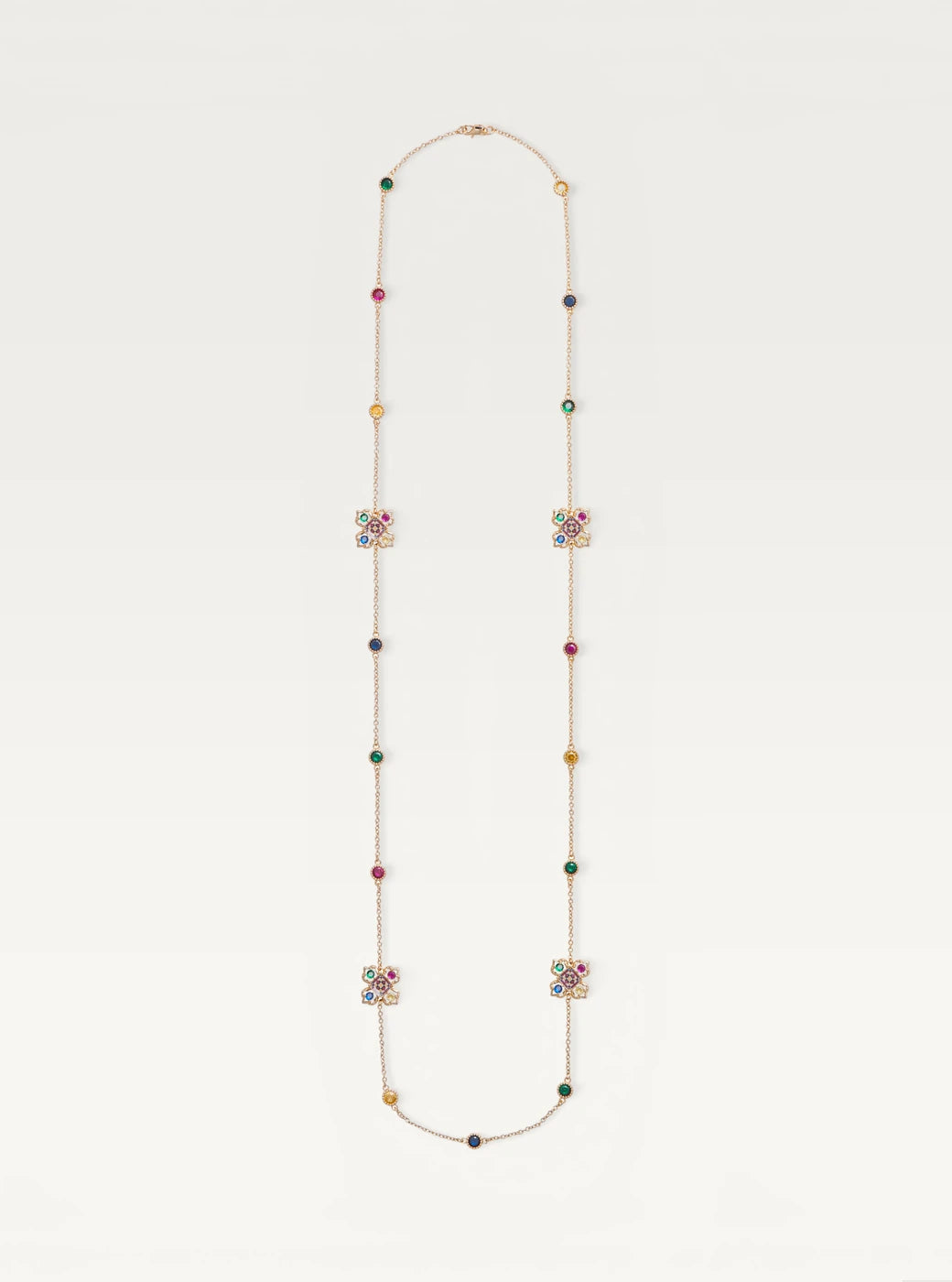 Chromatic Allure Long Necklace