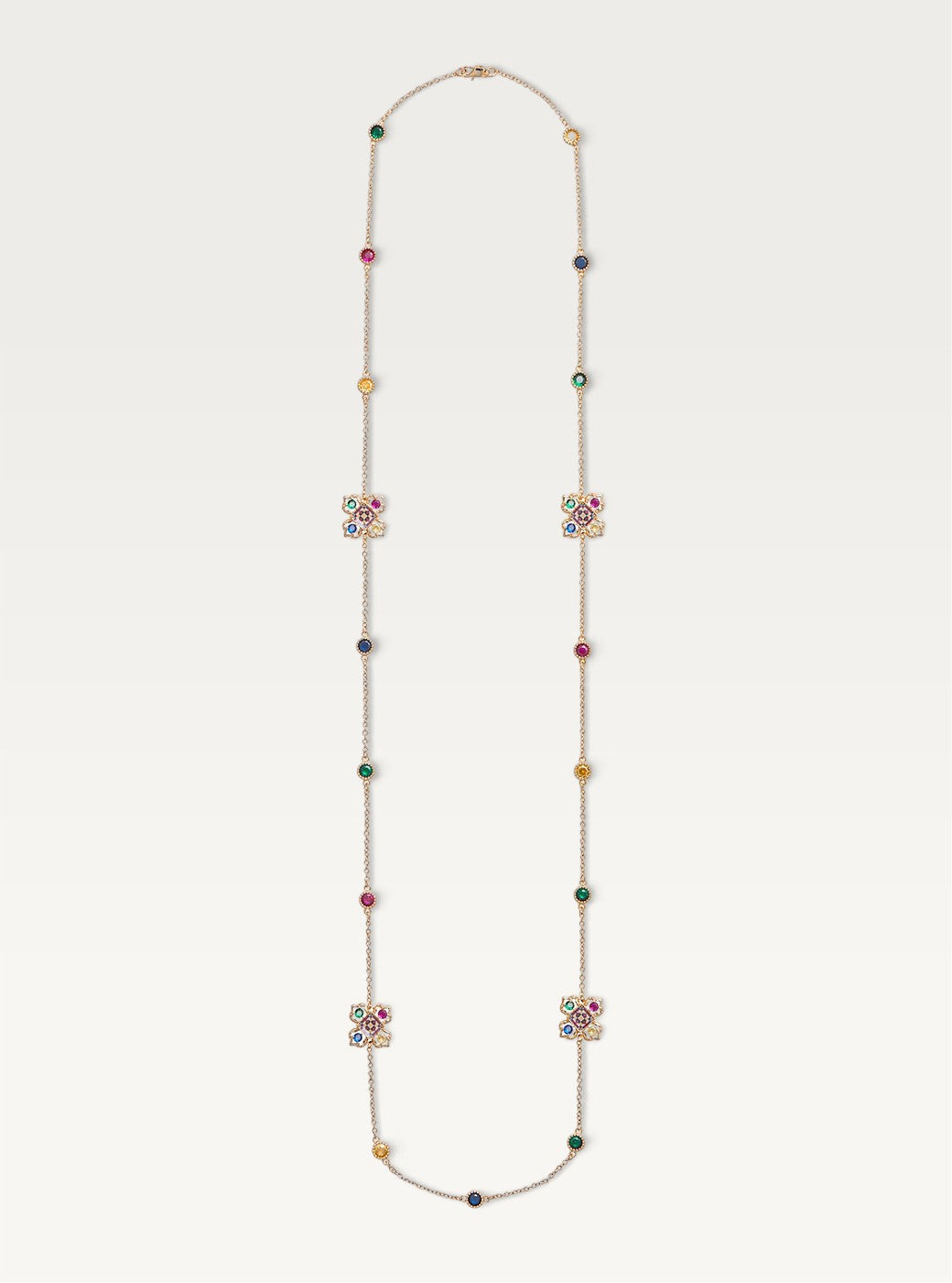 Chromatic Allure Long Necklace