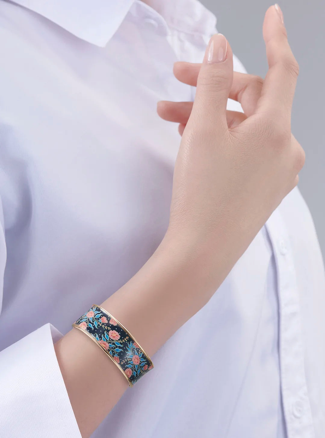 Batik Floral Bangle