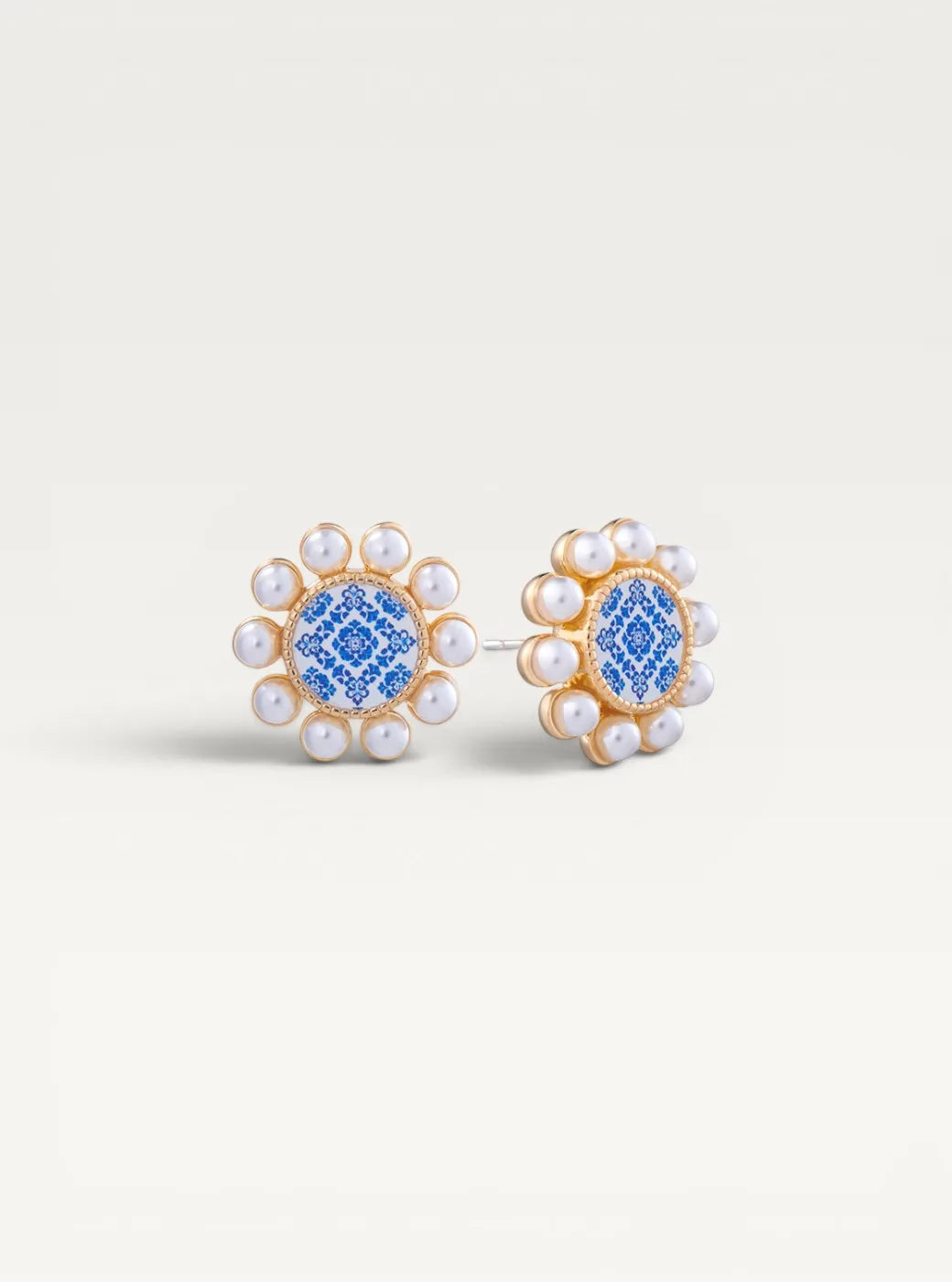 Elysian Pearls Stud Earrings - Celestial East