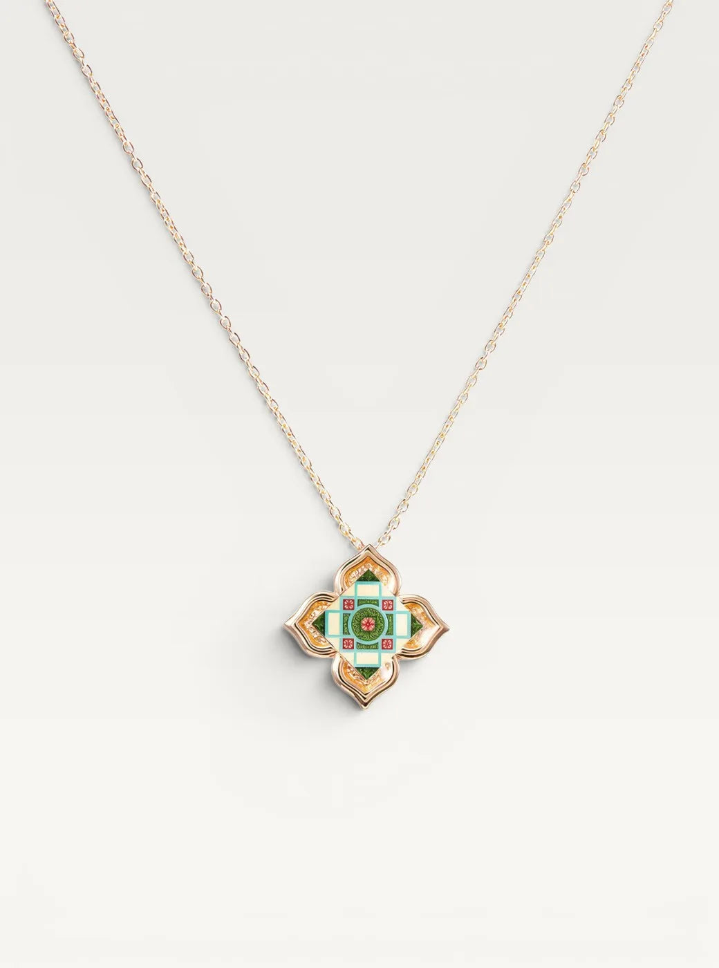 Emerald Hill Pendant Necklace