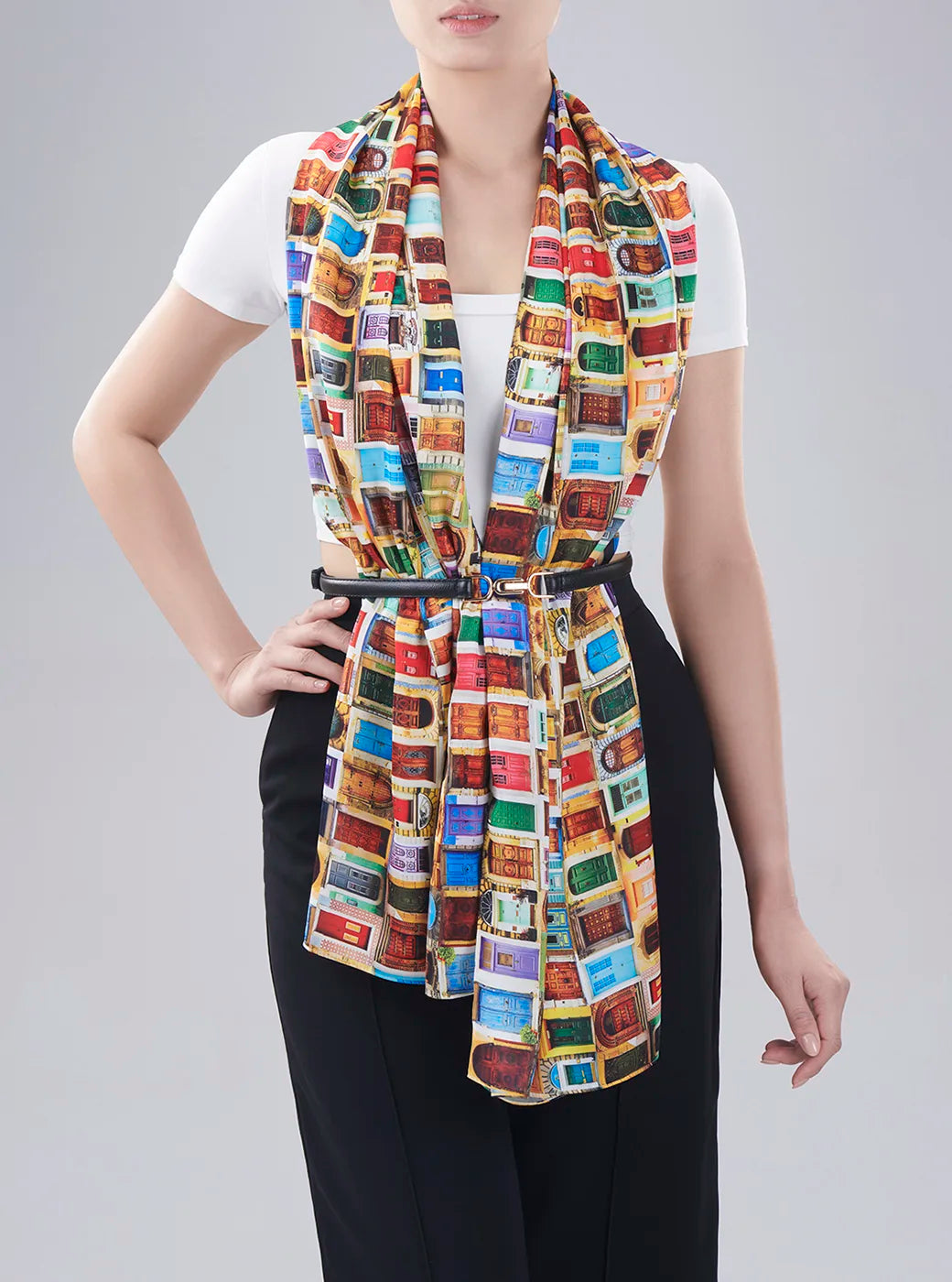 French Porte Scarf