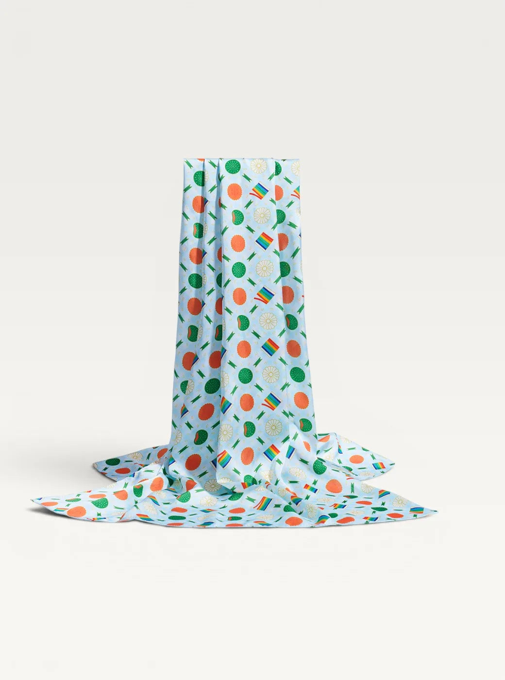 Kueh Kueh Scarf - Petite Baby Blue
