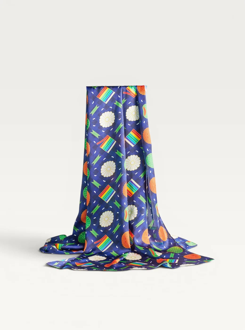 Kueh Kueh Scarf - Navy