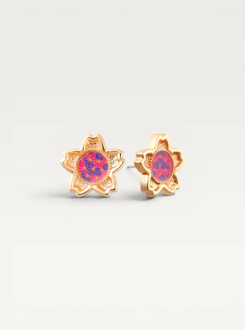 Lia Rosette Stud Earrings - Blessing