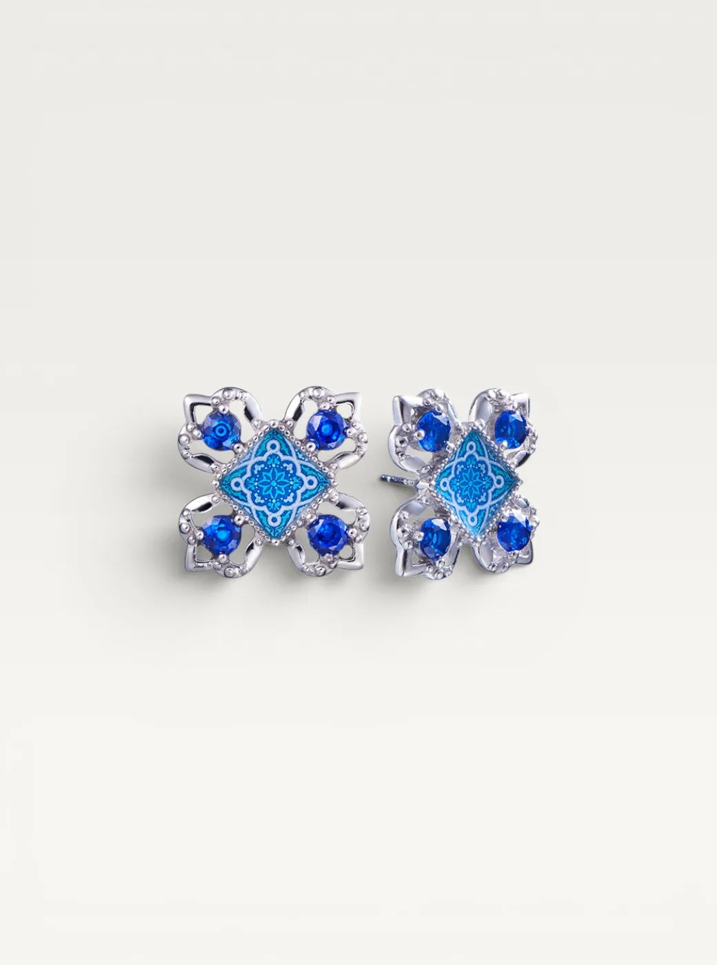 Sapphire Symphony Stud Earrings