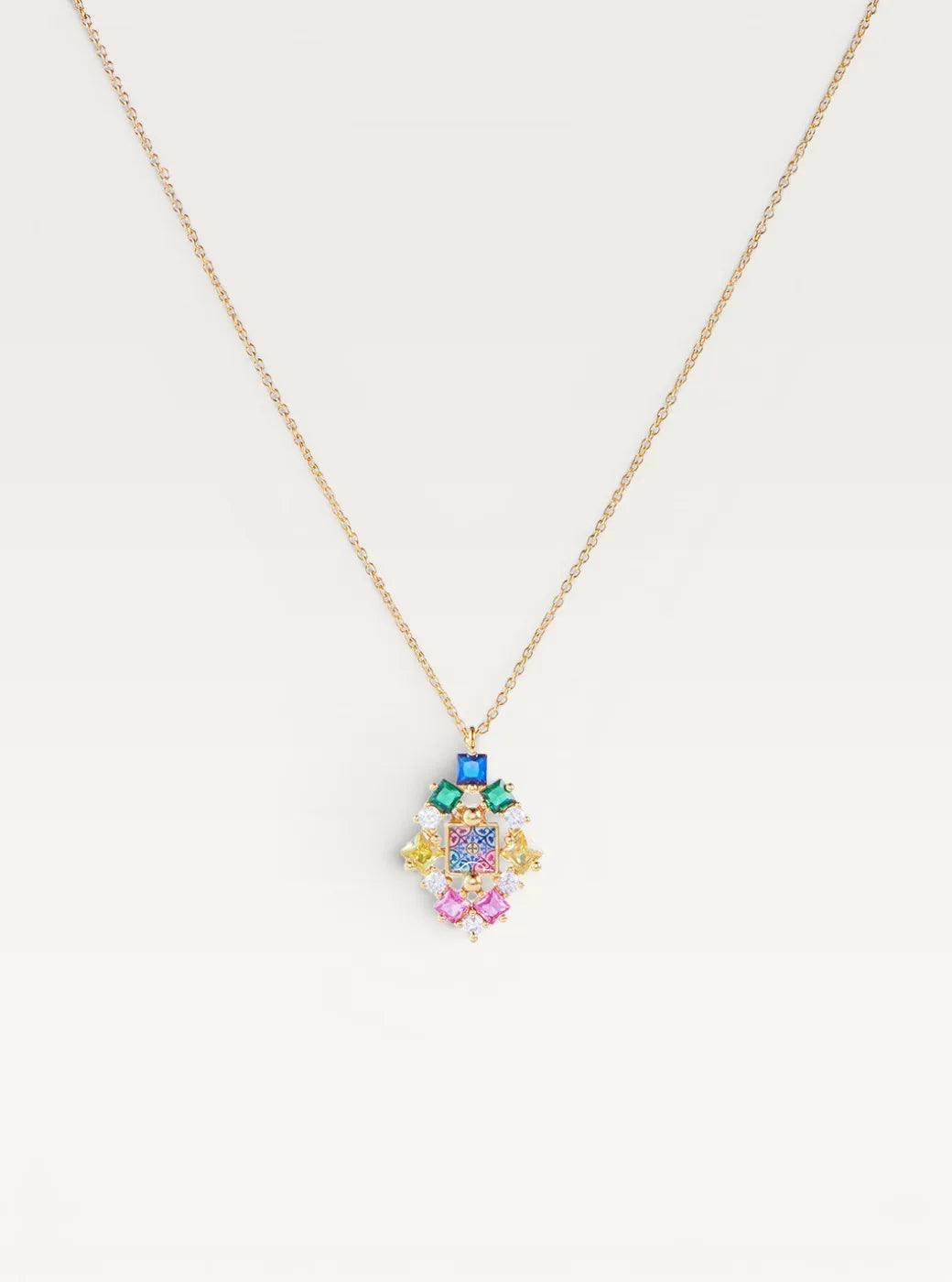 Celestial Spectrum Pendant Necklace