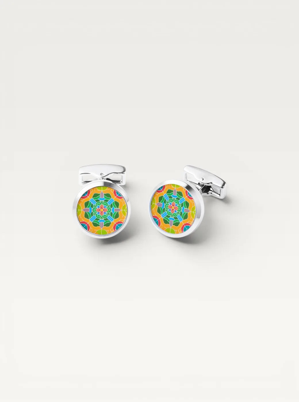 Cufflinks - Dancheong Mosaic