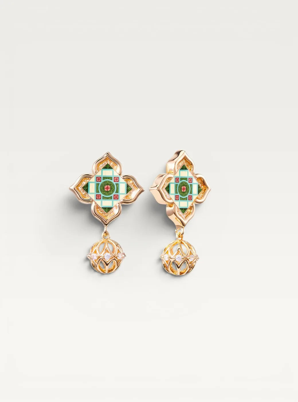 Emerald Hill Dangle Earrings