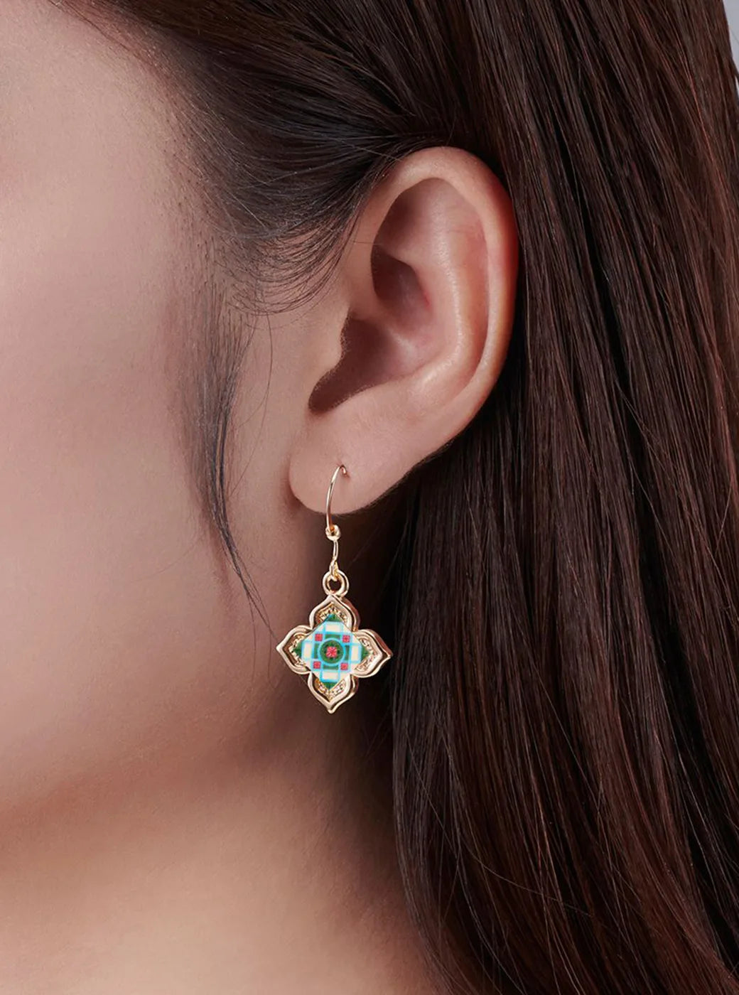 Emerald Hill Drop Earrings