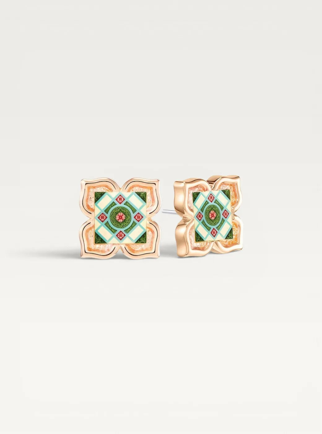 Emerald Hill Stud Earrings