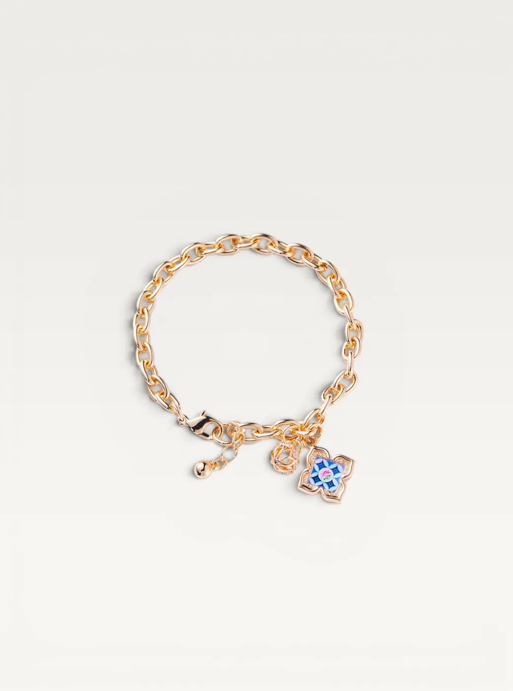 Peranakan Floral Bracelet - Violet