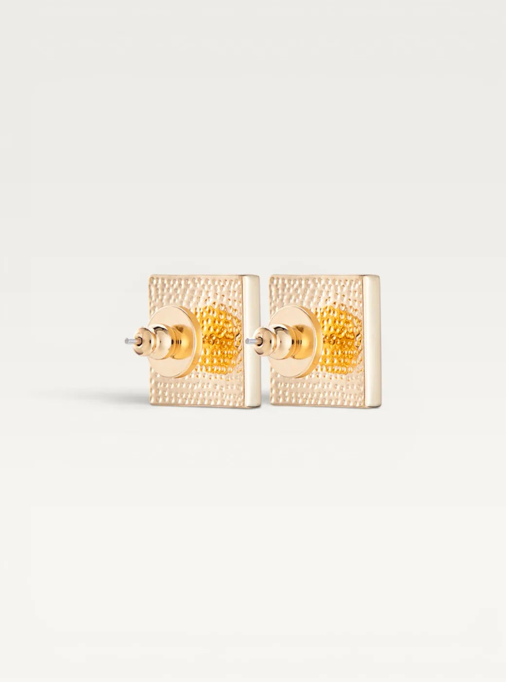 Peranakan Tile Stud Earrings - English