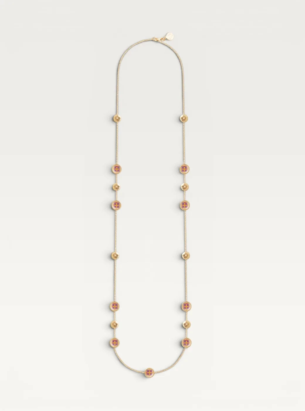Spanish Medallion Long Necklace - Royal