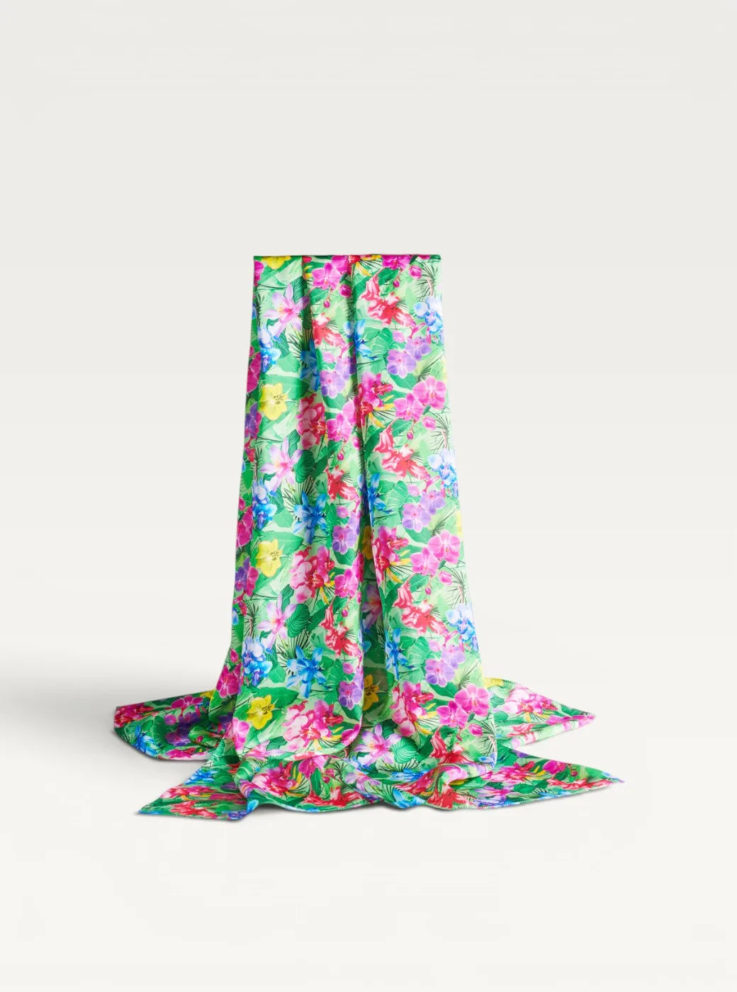 Singapore Orchid Charm Scarf
